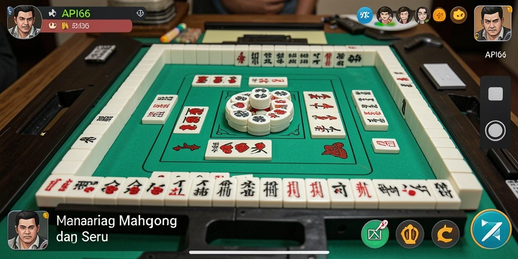 Gameplay menarik Mahjong di API66 dengan desain yang memukau.