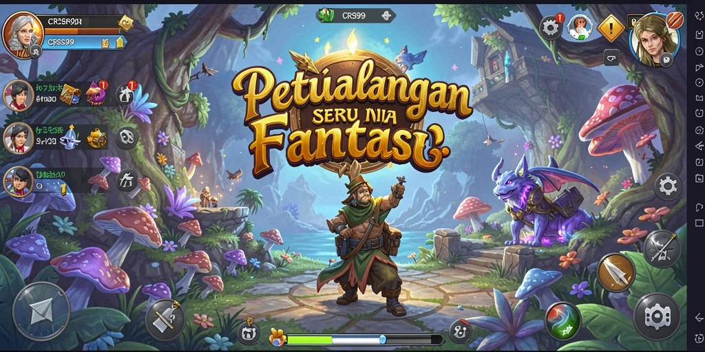 Screenshot CRS99 menampilkan pemain beraksi dalam petualangan penuh tantangan.