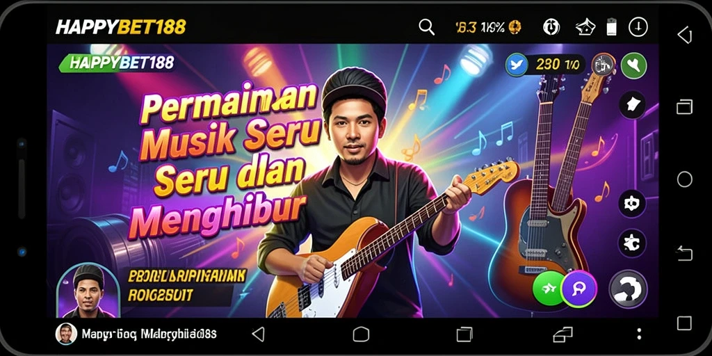 Tampilan gameplay <strong>HAPPYBET188</strong> yang penuh warna dan interaktif.