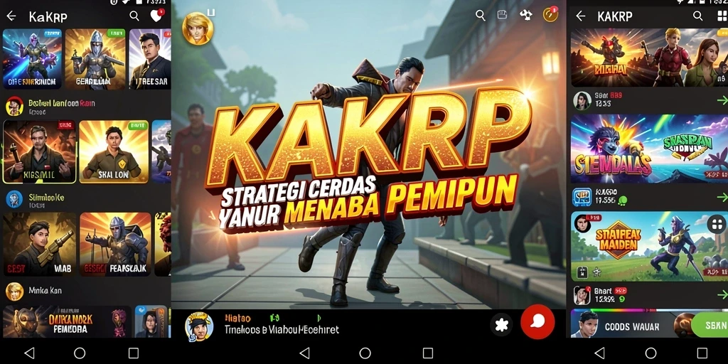 Screenshot KAKRP menampilkan aksi strategi yang mendebarkan.