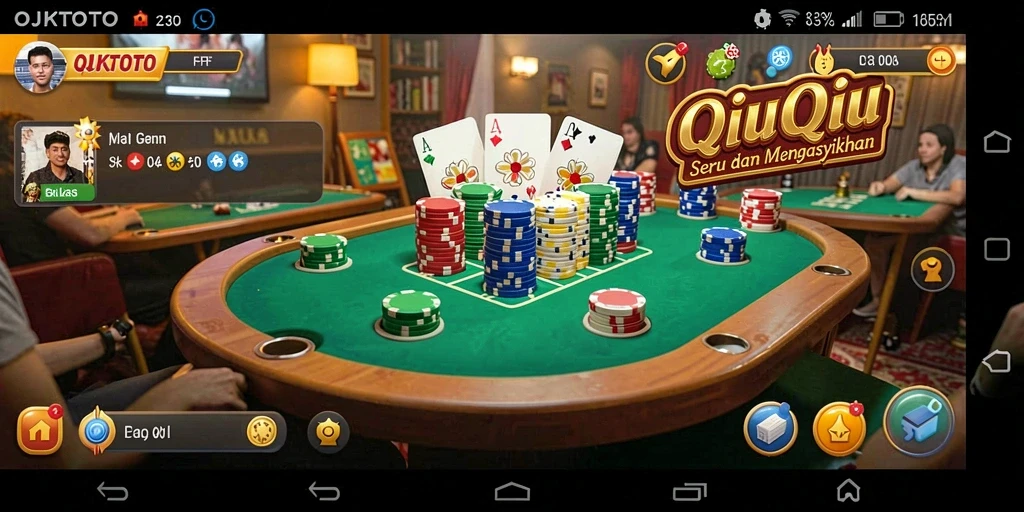 Tampilan gameplay OJKTOTO yang memukau dan interaktif.