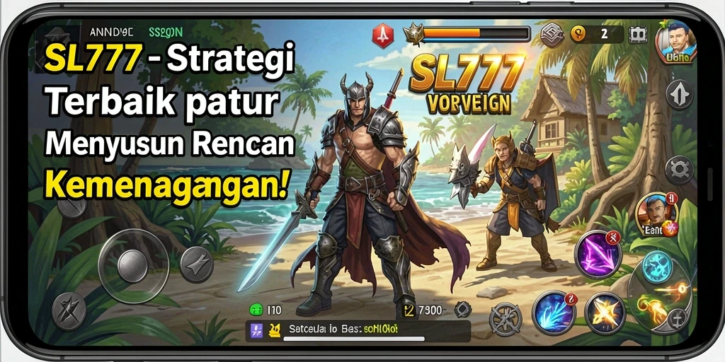 Tampilan gameplay SL777 yang menakjubkan dengan aksi strategi mendebarkan.